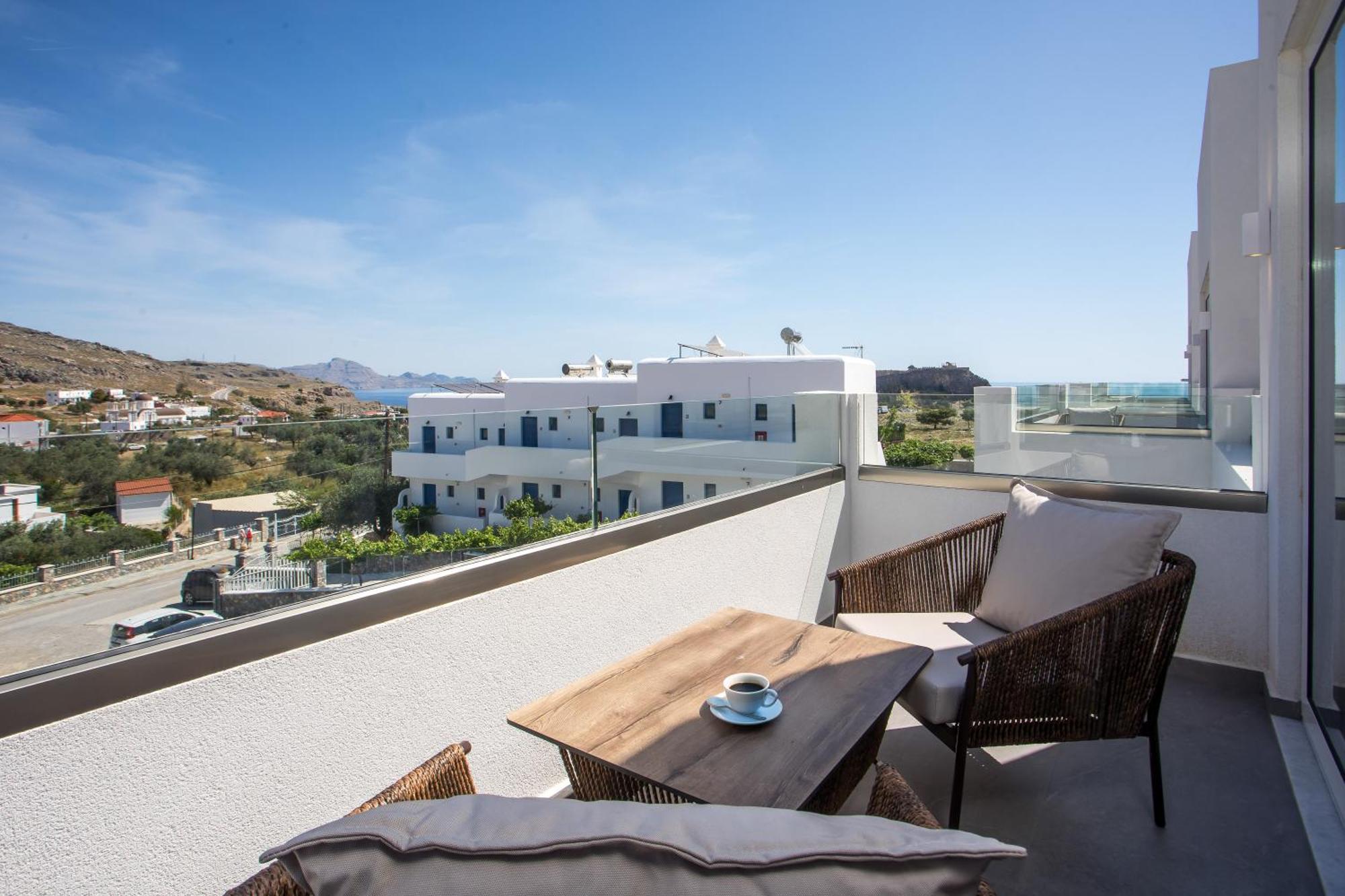Lambis Studios & Apartments Líndos Exteriér fotografie