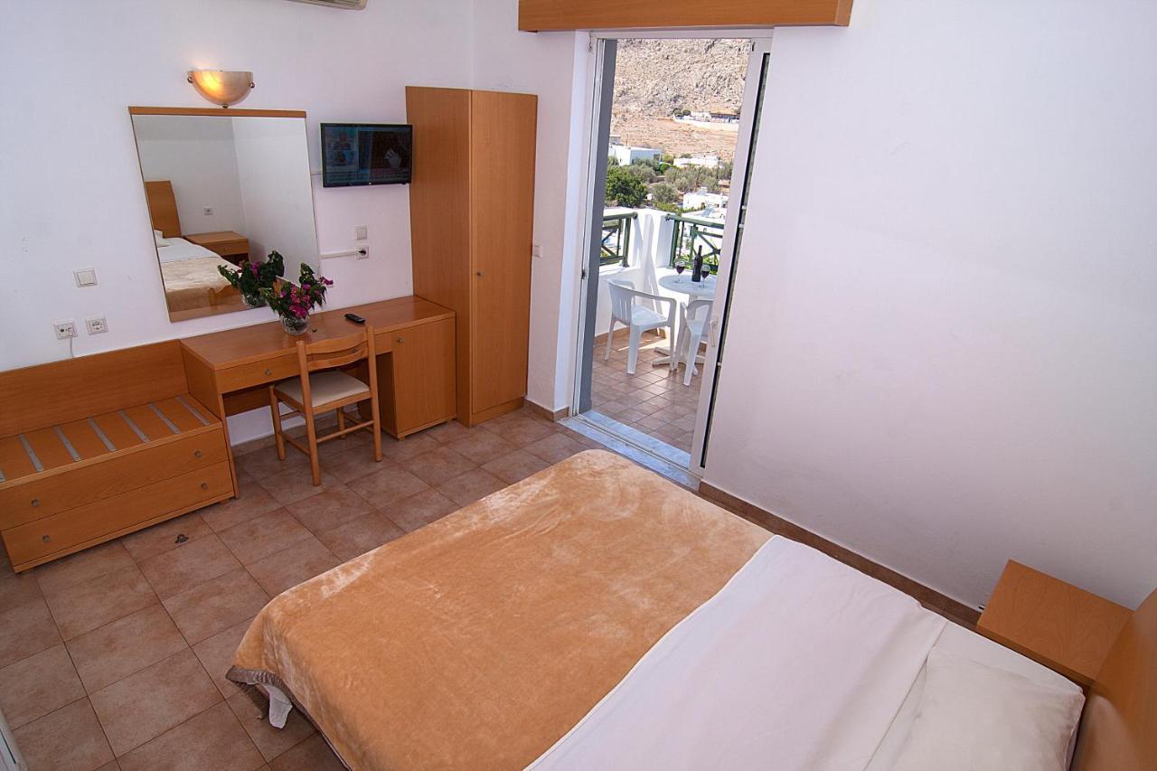 Lambis Studios & Apartments Líndos Exteriér fotografie